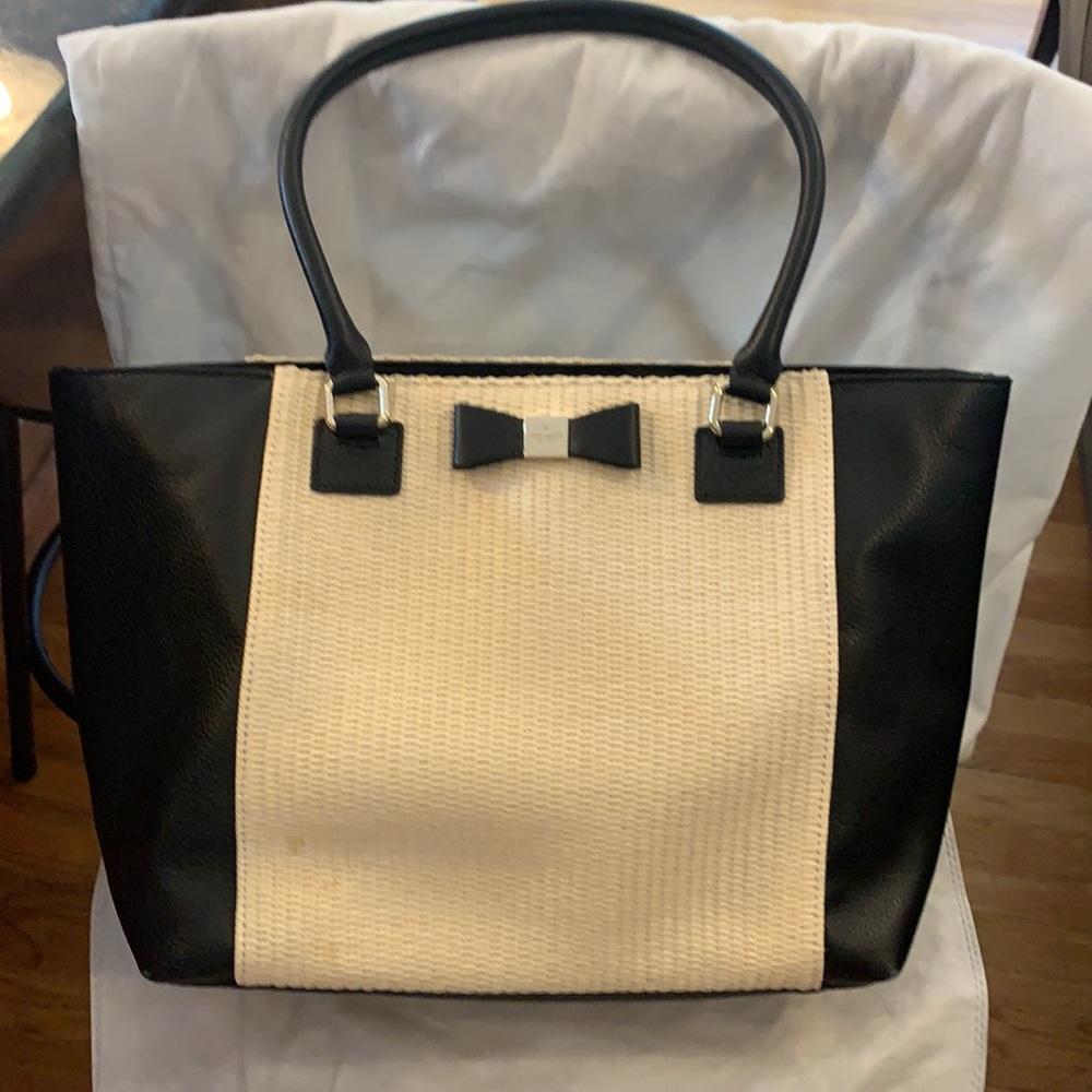COPY - Kate spade straw Francis renny drive tote - Picture 7 of 7